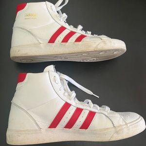 Adidas Basket Profi Cloud White Scarlett 12s